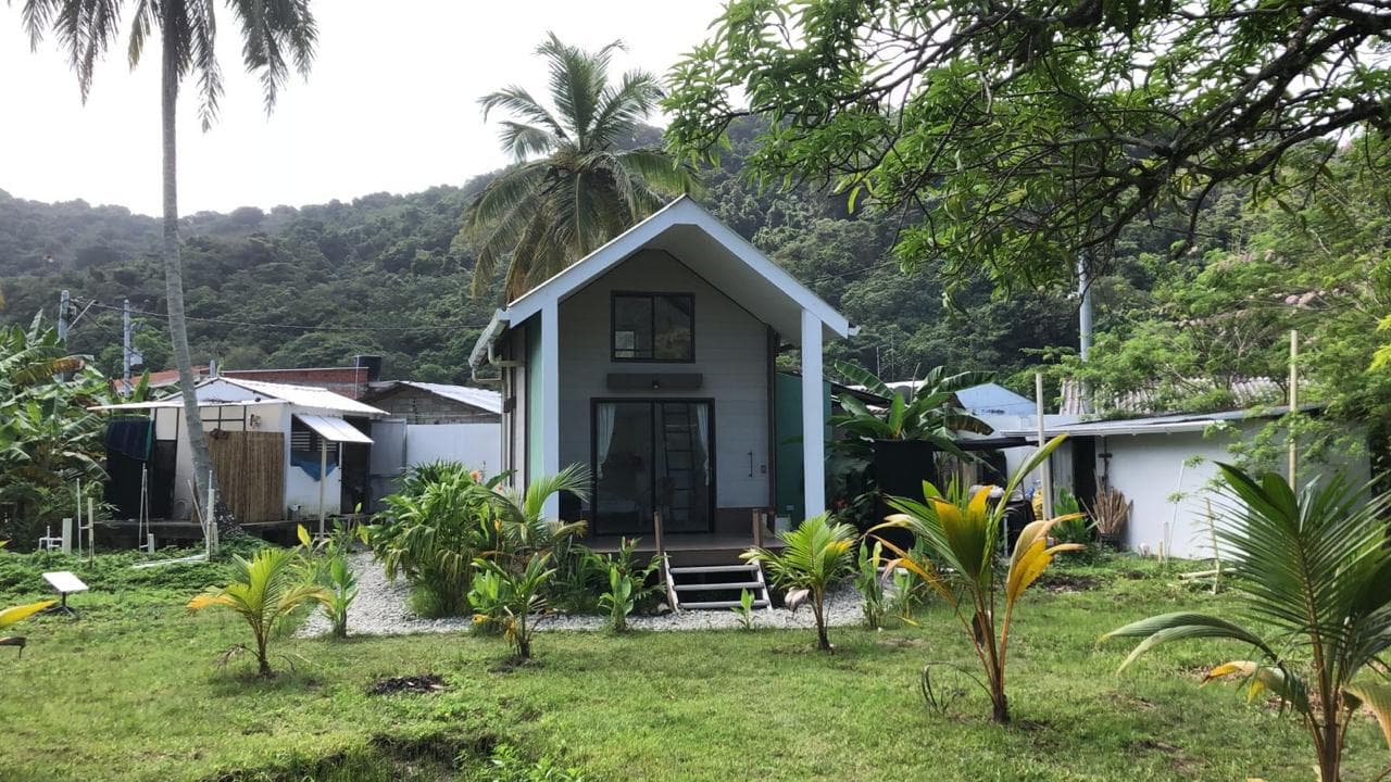 Cabaña Sancibrian — tropical approach